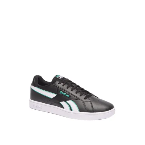 Reebok Sneaker retrò Court Unisex, Nero Bianco Unleashedgreen, 39 EU