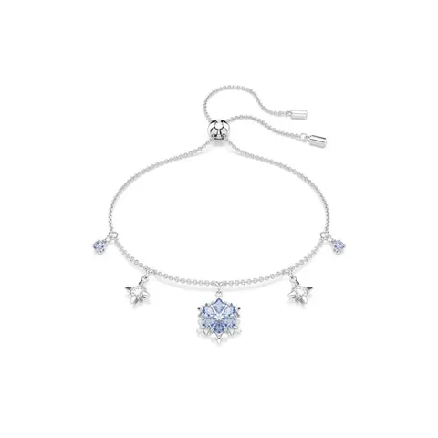 Swarovski Magic Braccialetto, Gioiello Versatile per Occasioni Speciali con Zirconia Blu