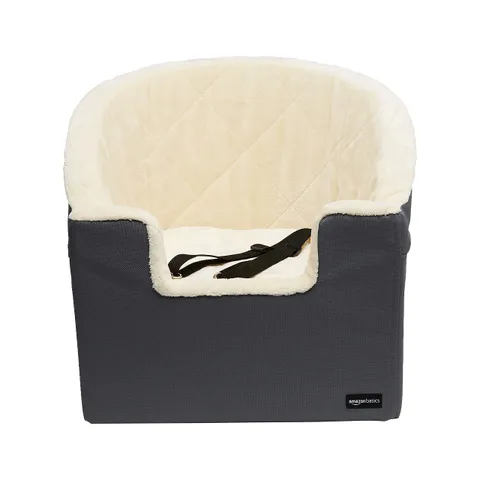 Amazon Basics Seggiolino per auto avvolgente per animali domestici, misure 45,7 x 45,7 x