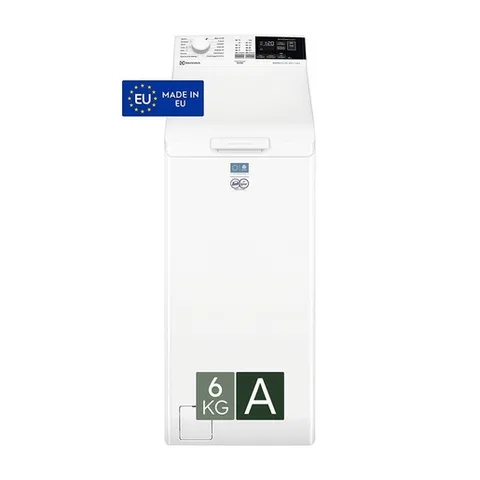 Electrolux EW6T426A Lavatrice Carica dall’Alto 6 kg, 1200 giri, Classe Energetica A