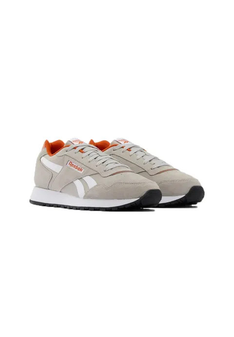 Reebok Scarpe da Ginnastica Unisex Glide, Grigio Escape/Bianco/rustorANGE, 48,5 EU