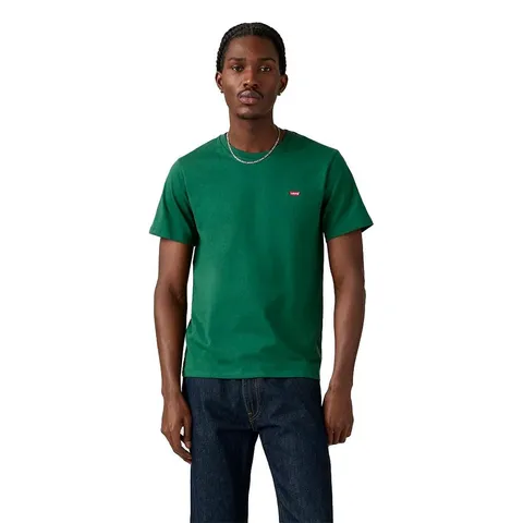 Levi's Maglietta da Uomo SS Original HM Tee, Verde Scuro, XL