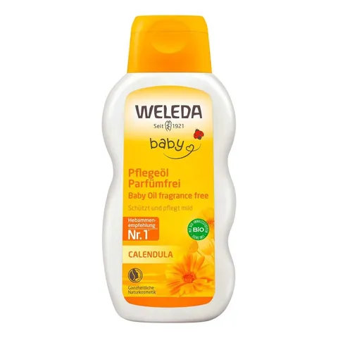 Weleda Baby Olio Extra Delicato Calendula , senza profumazione, prodotto per la