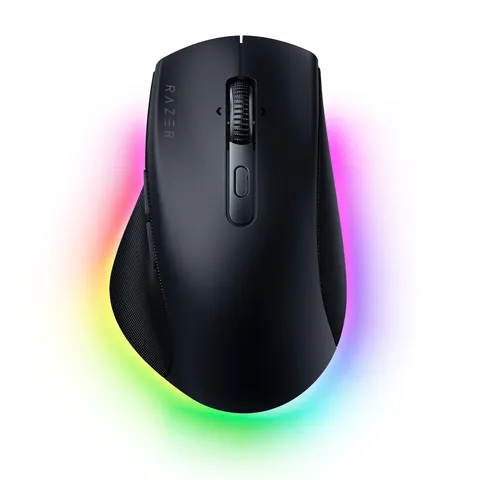 Razer Pro Click V2 - Mouse ergonomico senza fili - Assistenza IA Prompt - Sensore ottico
