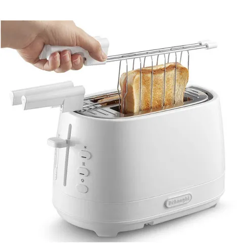 De'Longhi CTLAP2203.W Tostapane 2 fette 550W