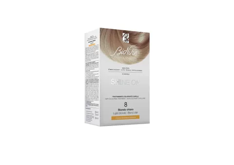Bionike Shine On - Trattamento Colorante Capelli, Kit Tinta per Cute Sensibile Senza