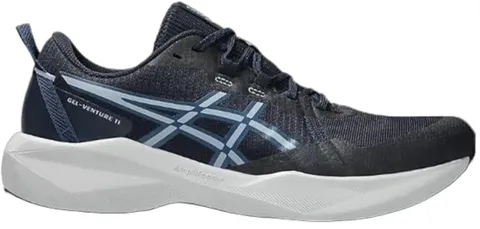 Asics Uomo Gel-Venture 11 Scarpe, Midnight-Grey Blue, 42.5