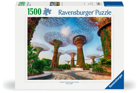 Ravensburger - Puzzle 1500 Pezzi Garden By The Bay | Puzzle Per Adulti E Tutta La