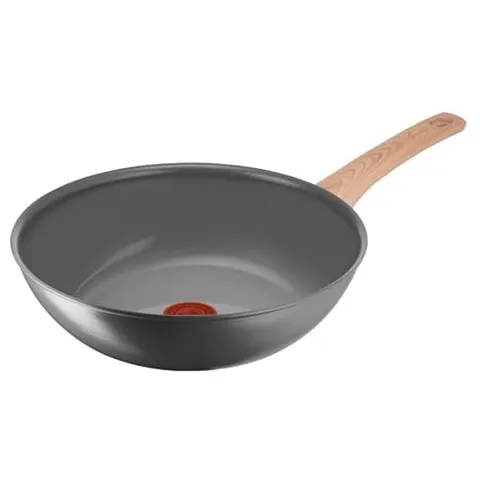 Lagostina Vivissima, Wok Antiaderente 28 cm con Manico Lungo, Rivestimento in Ceramica