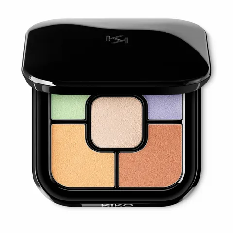 KIKO Milano Colour Correct Concealer Palette, Palette Di 5 Correttori Resistenti All’Acqua