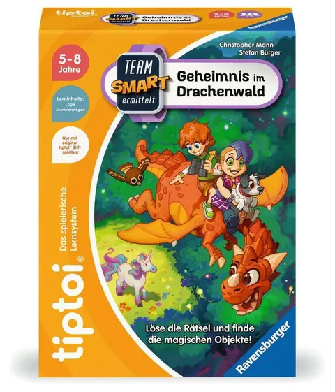 Ravensburger tiptoi game 00224 - Team Smart determined - Secret in the Dragon Forest
