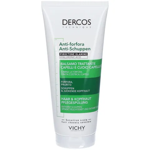 Vichy Dercos Balsamo Anti-Forfora, Per Cuoio Capelluto Sensibile, Azione Idratante