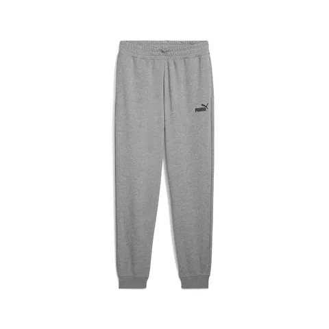 PUMA Ess No. 1 Logo Sweatpants TR cl, Pantaloni Lavorati a Maglia Uomo, Medium Gray