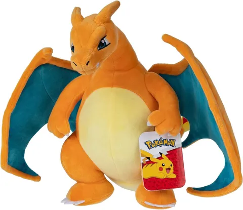 Pokémon Peluche Giganti Charizard 30 cm - Pupazzi Nuova 2024 - Peluche Autentici