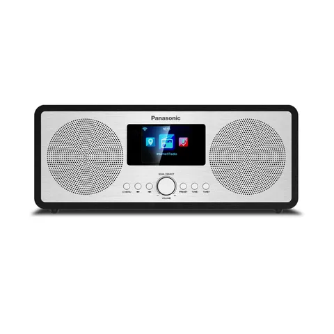 Panasonic RF-D40EG-K Radio Internet e DAB+/FM con Bluetooth, 6W, Altoparlanti da 7,5 cm