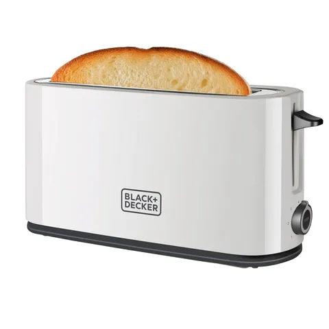 Black+Decker - Tostapane 1000W, slot lungo, 7 livelli, sollevamento extra