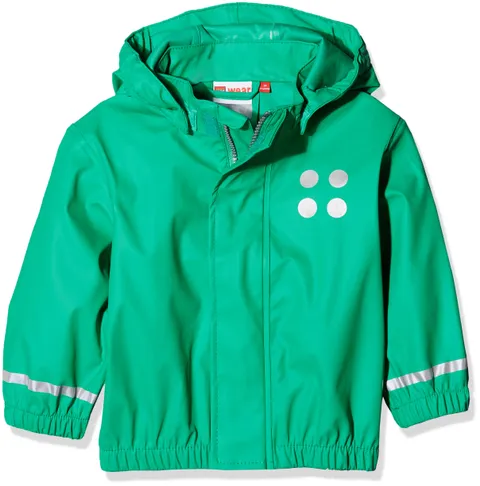 LEGO Wear Duplo Justice 101 Giacca Impermeabile, Bambino, Verde Chiaro, 104