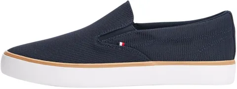 Tommy Hilfiger Uomo Sneakers Vulcanizzate Core Slip On, Blu (Desert Sky), 46