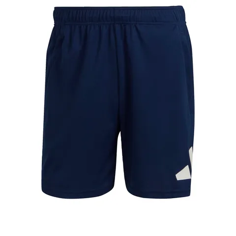 Adidas Uomo Train Essentials all Set Training Shorts, Dark Blue/White, L Tall
