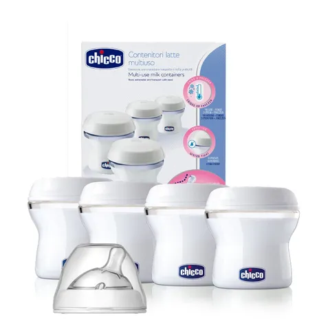 Chicco Contenitori Latte Materno 4 Pezzi