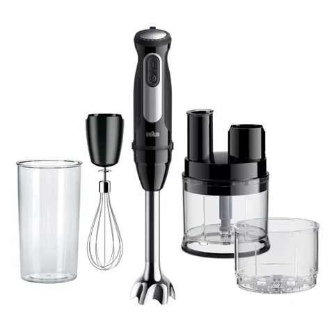 Braun Multiquick 5 Pro MQ55755M Minipimer CON 5 ANNI DI Assistenza, 25 velocità di