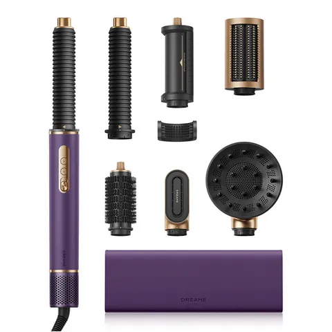 Dreame AirStyle Pro 2 7 in 1, Asciugatura Rapida, 2 Cilindri Arricciacapelli, Capelli