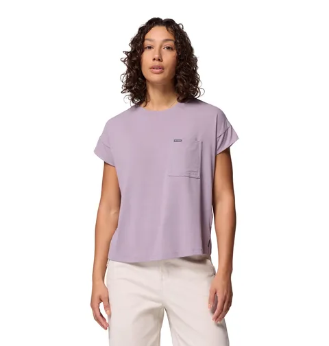 Columbia Daniela Falls SS, Maglione, Materiale traspirante, Vestibilità elasticizzata