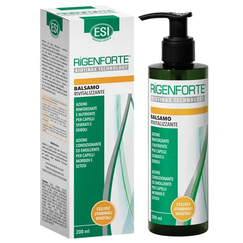 ESI - Rigenforte Balsamo Rivitalizzante Anticaduta, per Capelli Fini e Sfibrati, ne