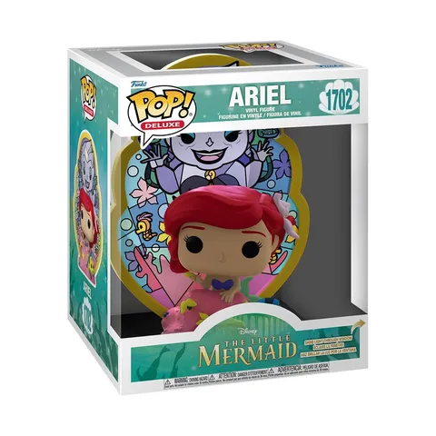 Funko POP! Deluxe: Little Mermaid - Ariel - (Glass) - Figura in Vinile da Collezione