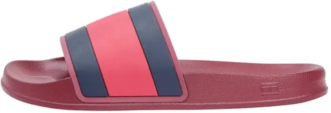 Tommy Hilfiger Ciabatte da piscina Core Hilfiger Flag FM0FM05798 da uomo, rosso (Regatta Red), 5,5