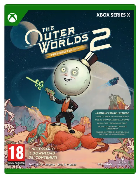 The Outer Worlds 2 - Premium Edition - Xbox Series X (Disco + Codice nella confezione)