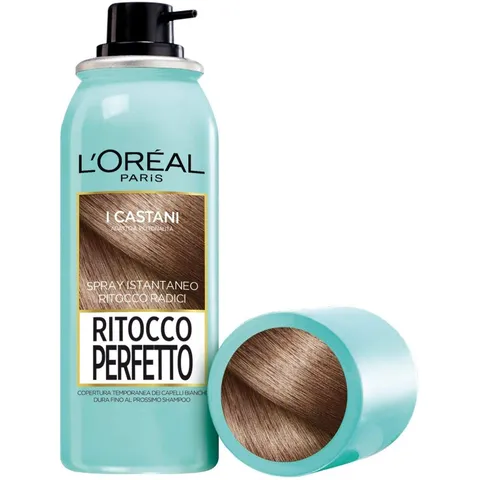 L'Oréal Paris Spray Ritocco Perfetto, Spray Istantaneo per Radici e Capelli Bianchi