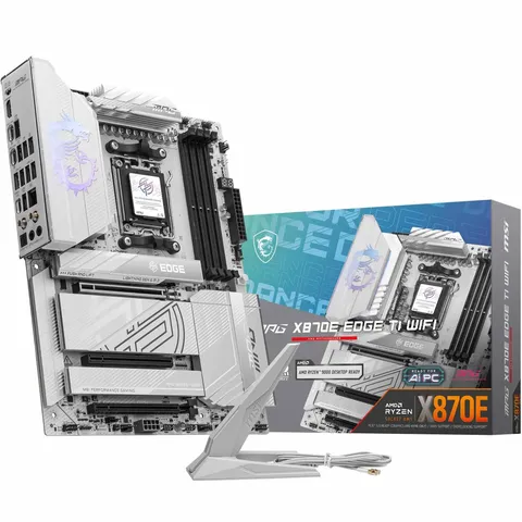 MSI MPG X870E EDGE TI WIFI, Scheda Madre ATX - Supporta Processori AMD Ryzen 9000/8000