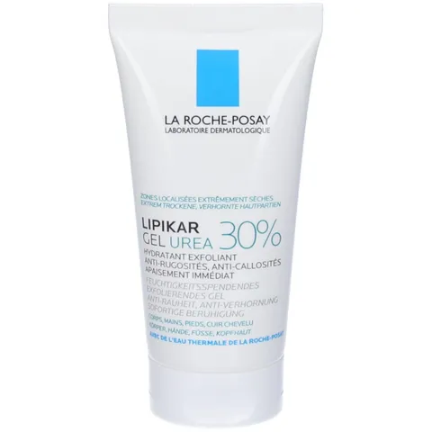 La Roche-Posay Lipikar Urea 30%, Gel Idratante Esfoliante, Per le Pelli Sensibili, Pelle