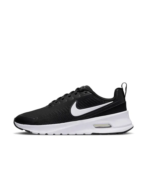 Nike HF1233-001 Air Max Nuaxis Uomo, Black/White-Dark Grey-Comet Red EU 38