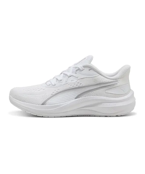 Puma Skyrocket Lite 2 Scarpe da Corsa su Strada, Unisex, Bianco/Argento Vibrante, Taglia
