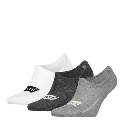 Levi's Footie, Calzini Unisex - Adulto, Grigio, 35-38