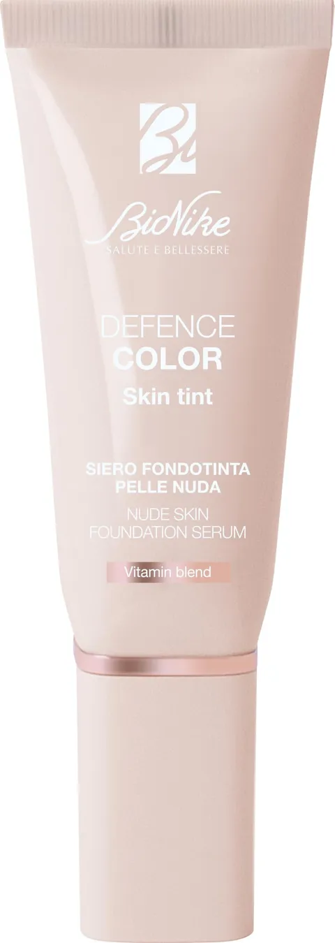 BioNike Defence Color - Skin Tint Siero Fondotinta Leggero SPF 15, con Acido Ialuronico