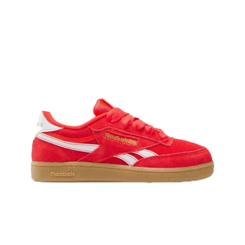 Reebok Club C Revenge, Scarpe da Ginnastica Unisex - Bimbi 0-24, Energyred Ftwrwhite