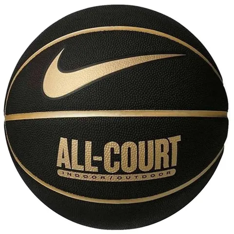 Nike Everyday All Court 8P Deflated Palle da basket Black/Metallic Gold/Black/Metallic