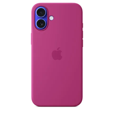 Apple Custodia MagSafe iPhone 16 Plus Silicone - Fucsia