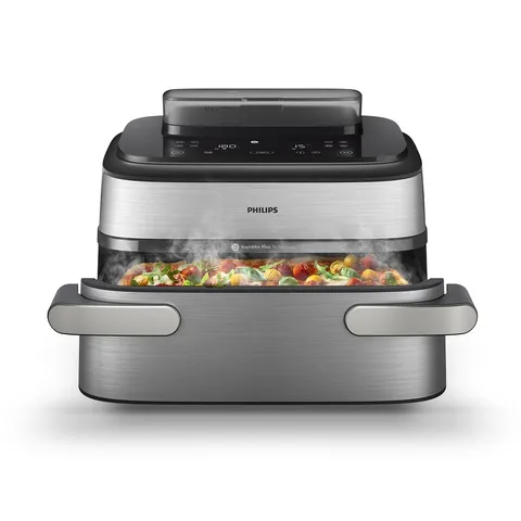 Philips Airfryer Serie 5000 SteamFry 3L+6L