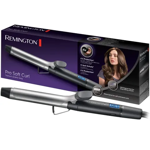 Remington Arricciacapelli, Rivestimento in Ceramica e Titanio, da 130° a 220°, diametro