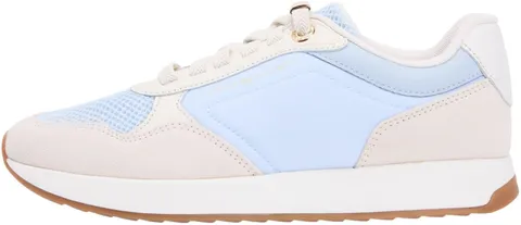 Tommy Hilfiger TH Chic Eva Runner Mesh FW0FW09465 Top Basso, Blu (Breezy Blue/Soft