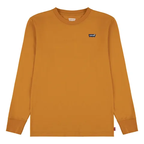 Levi's Lvb L/S Batwing Chesthit Tee, Maglietta Bambini e ragazzi, Arancione (Cathay
