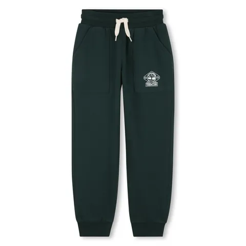 Timberland Essential - Pantaloni Jogging per Bambino, Verde Bottiglia, 10 Anni