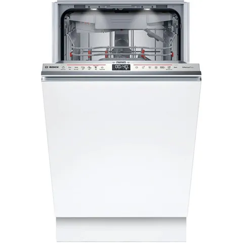 Bosch SPV6EMX09E Serie 6, Lavastoviglie Smart da incasso a scomparsa totale, 10 coperti