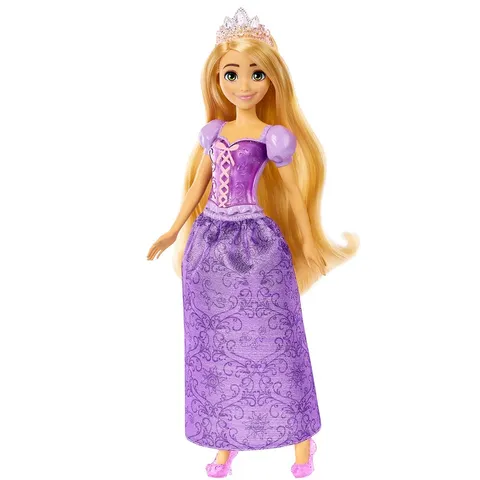 Mattel Disney Princess - Rapunzel bambola vestita alla moda con capi e accessori