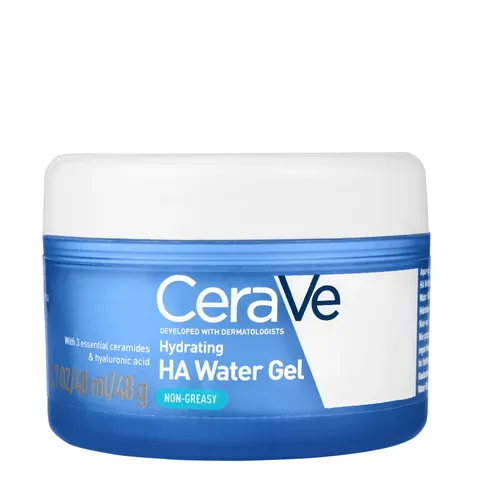 CeraVe Gel Idratante Aqua-Gel Viso, Adatto alle Pelli Sensibili, Idratazione 72 Ore