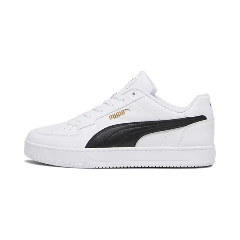 PUMA Caven 2.0, Sneaker Unisex - Adulto, White Black Gold, 40.5 EU